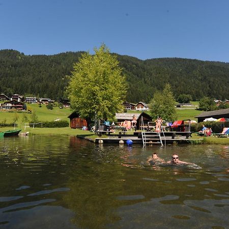 Hotel Haus Stampfer Weissensee Esterno foto