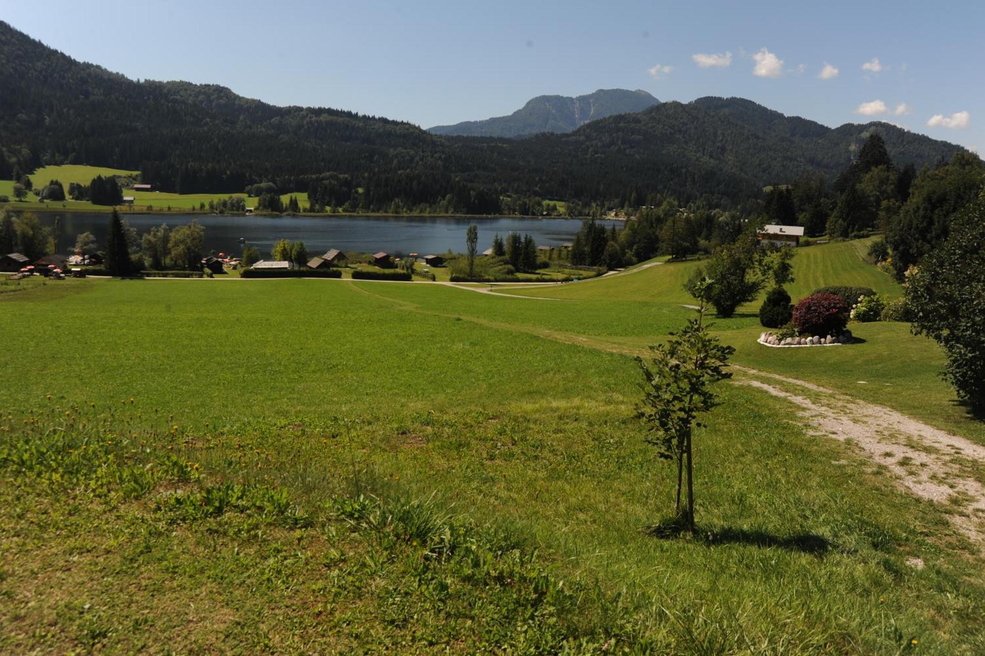 Hotel Haus Stampfer Weissensee Esterno foto